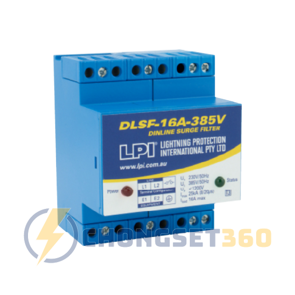 DLSF-16A-385V Chống sét lan truyền cho đường nguồn 220V LPI