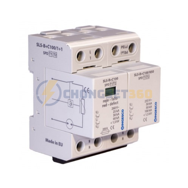SLS-B+C100 Thiết bị chống sét lan truyền Ingesco