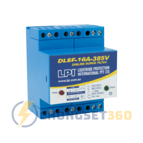 DLSF-16A-385V Chống sét lan truyền cho đường nguồn 220V LPI