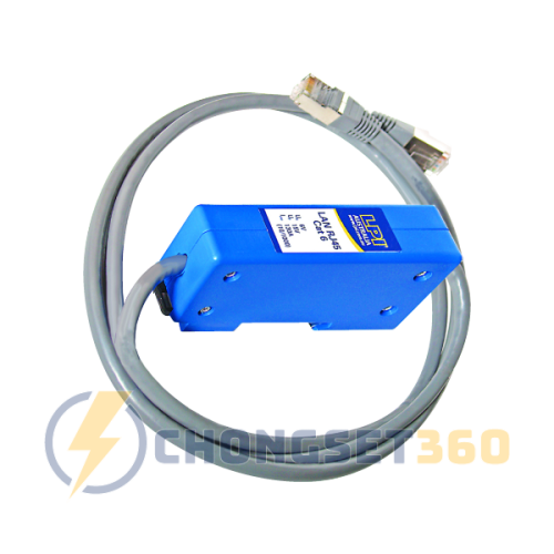 LAN-RJ45 Cat5 Chống sét lan truyền cho tín hiệu và đường nguồn LPI